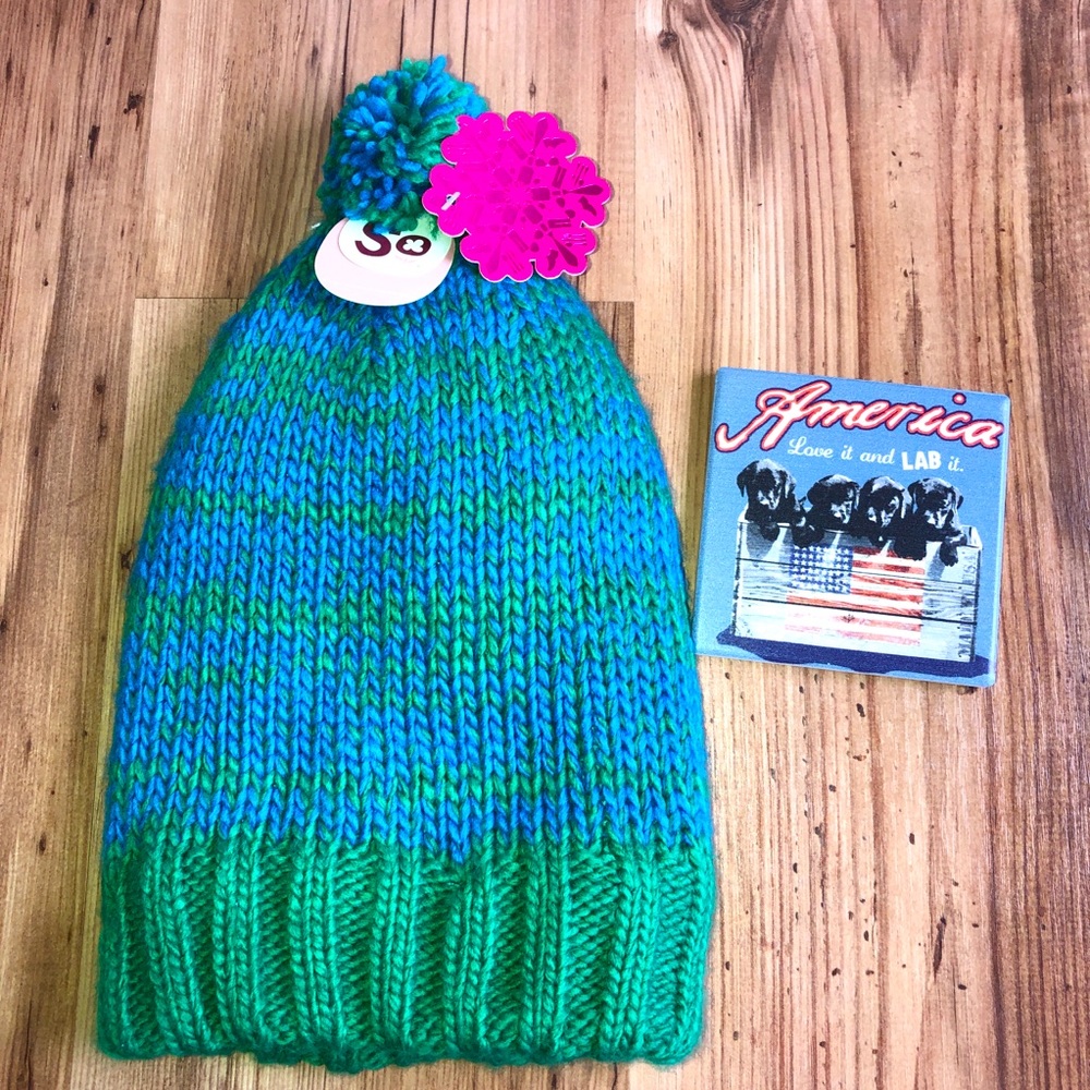 NEW Marled Pom Hat Women’s NWT